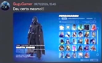 Print do Discord com feedback do cliente GuguGamer